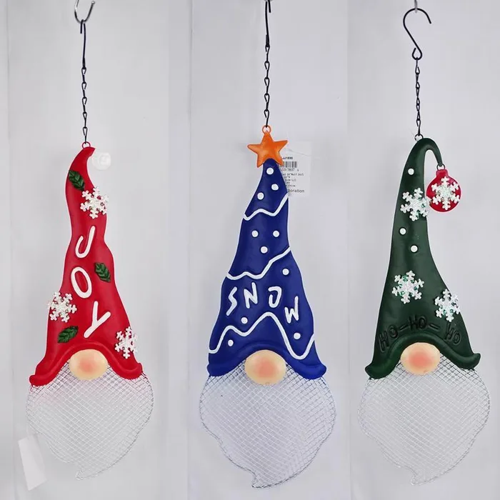 Alpine Christmas Bird Feeder Hanging Sign 1 pc (Pack of 9)