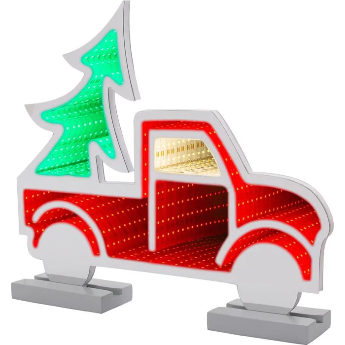 Celebrations LED Multi Truck Animated Decor 14 in. (Pack of 4)