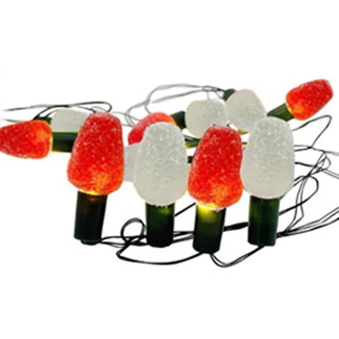 Celebrations LED Multicolored 15 ct Novelty Christmas Lights 7 ft. (Pack of 12)