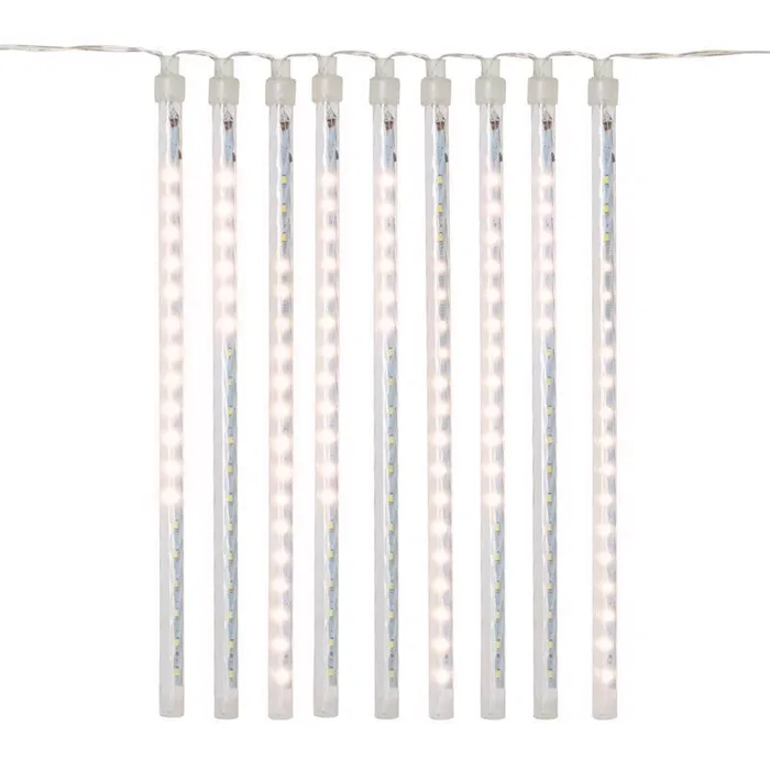 Celebrations LED Warm White Meteor Light 14 in. Hanging Decor (Pack of 24)