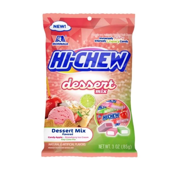 Hi-Chew Dessert Mix Assorted Chewy Candy 3 oz (Pack of 6)