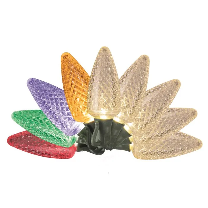Celebrations LED C9 Multicolored 25 ct String Christmas Lights 8 ft.