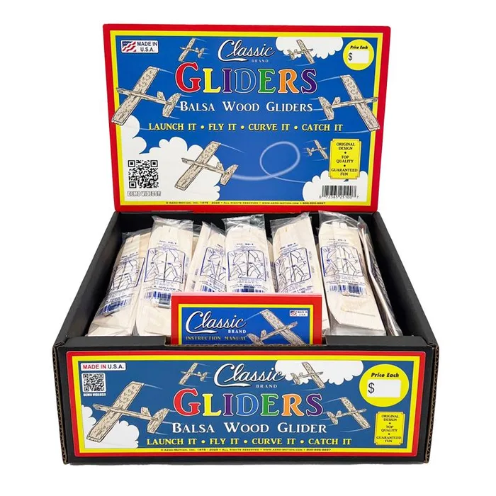 Aero-Motion Glider Toy Natural 1 pc (Pack of 60)