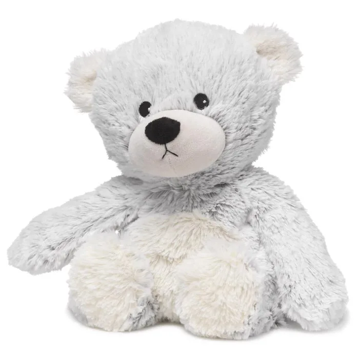 Warmies Marshmallow Bear Stuffed Animals Gray