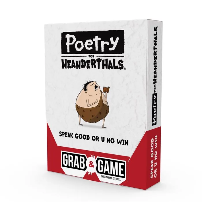 Exploding Kittens Poetry for Neanderthals Grab & Game (Pack of 8)