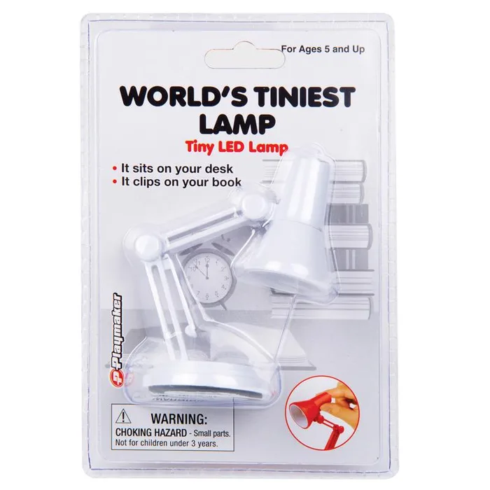 World's Tiniest Tiny LED Lamp Assorted (Pack of 12)