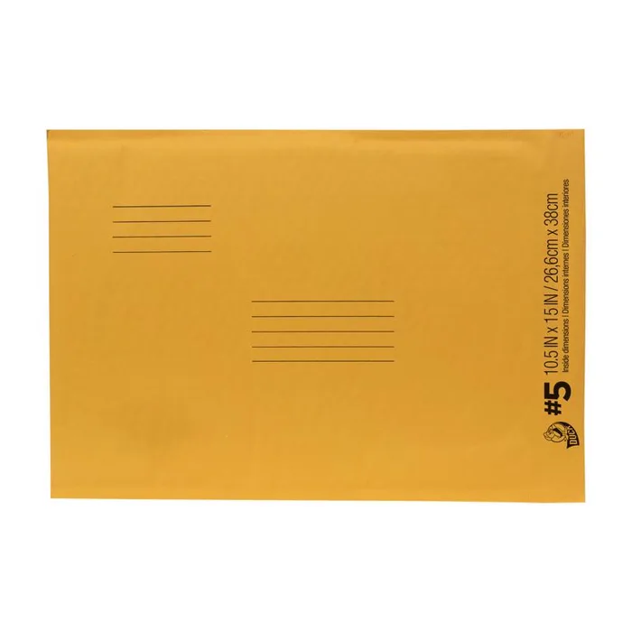 Duck 10.5 in. W X 15 in. L No. 5 Beige Padded Envelope 1 pk (Pack of 25)