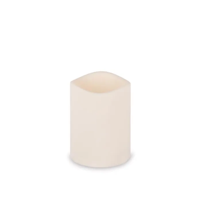 Gerson Everlasting Glow Bisque No Scent LED Flameless Flickering Candle (Pack of 4)