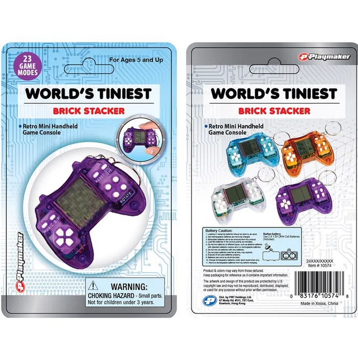 Playmaker Toys World Tiniest Brick Stackers Assorted