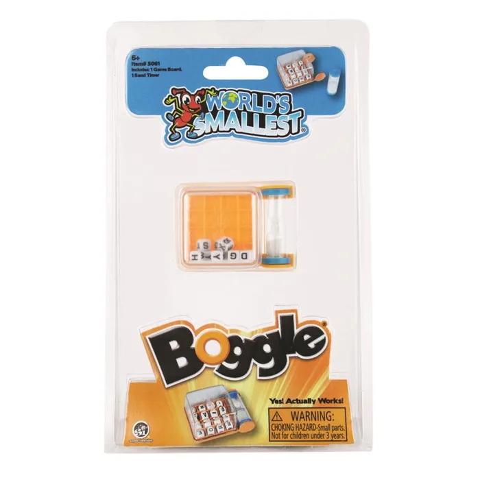 World's Smallest Boggle with Timer Orange