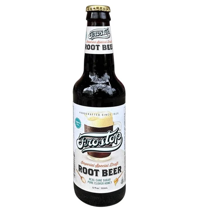Frostop Root Beer Cane Sugar Soda 12 oz 1 pk (Pack of 24)