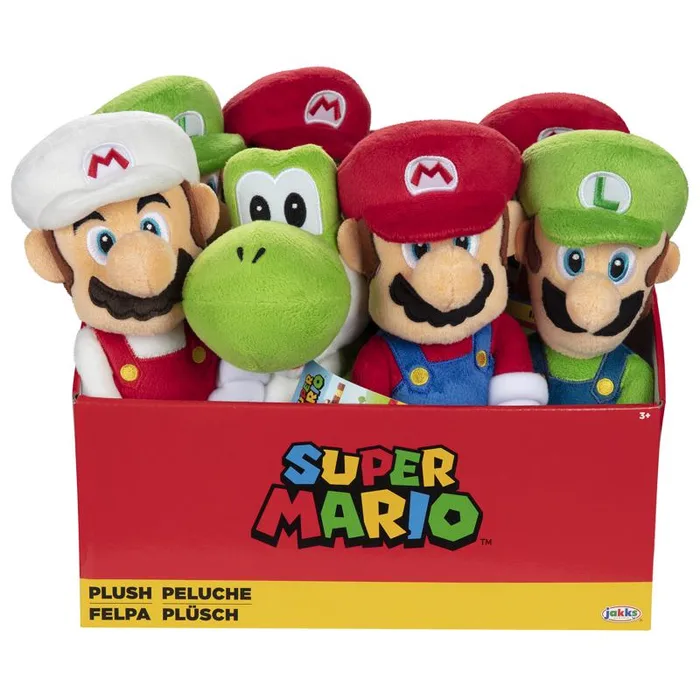 Nintendo Super Mario Toy Assorted 8 pc (Pack of 16)