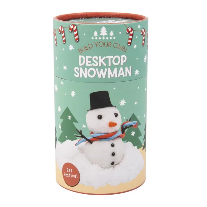 Fizz Make Your Own Desktop Snowman Craft Set Multicolored (Pack of 6)