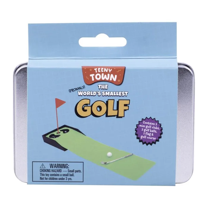 Fizz Teeny Town Golf Game Toy Multicolored (Pack of 6)