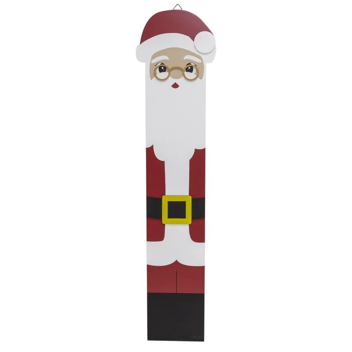 Dyno Multicolored Santa & Snowman Porch Sign 40 in. (Pack of 6)
