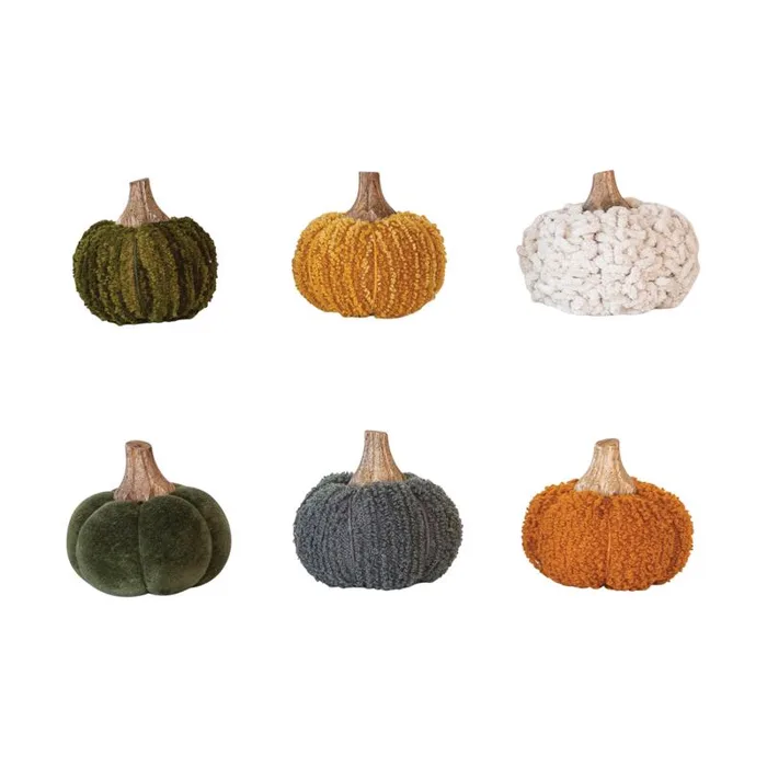 Creative Co-Op 3 in. Fall Decor (Pack of 6)