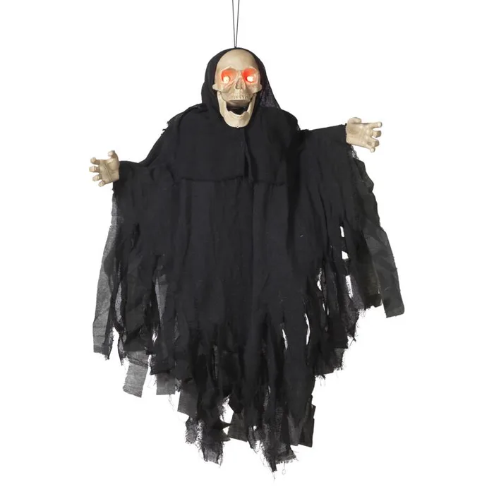Gerson 43 in. Animated Hanging Skeleton Halloween Decor (Pack of 6)