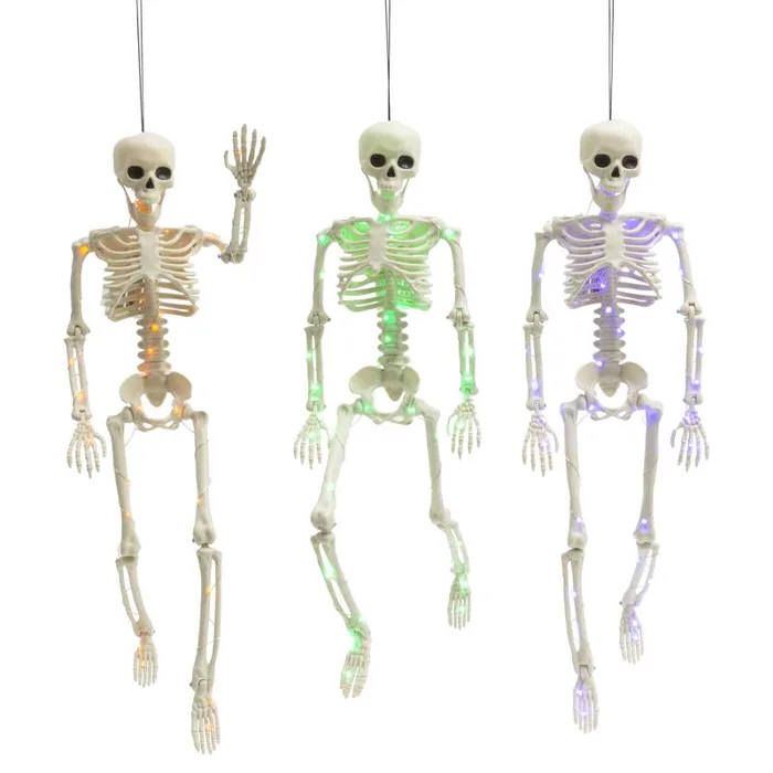 Gerson 24 in. Skeletons Halloween Decor (Pack of 6)
