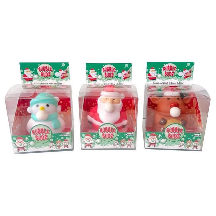 Zorbitz Holiday Duck Bubble Budz Fidget Toy Assorted (Pack of 12)