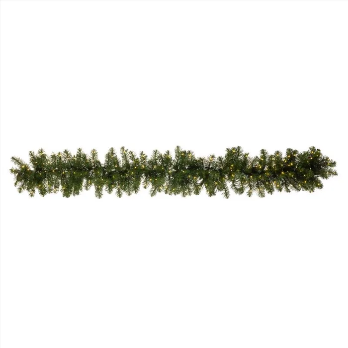 Celebrations 6 ft. L LED Prelit Warm White Cascading Lights Garland