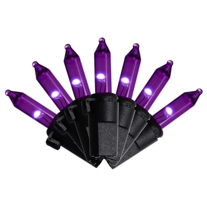 Celebrations Purple 100 ct LED String Lights
