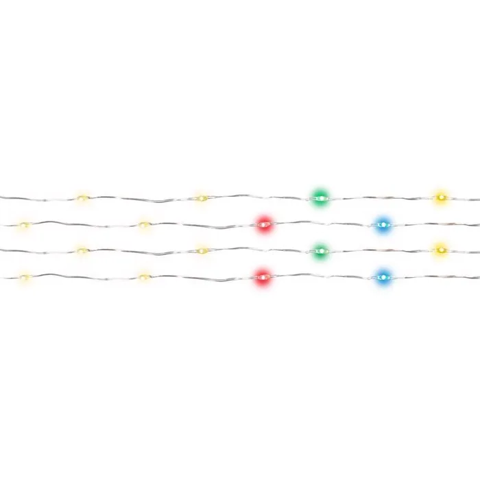 Celebrations LED Big Seed Cluster Multicolored 100 ct String Christmas Lights