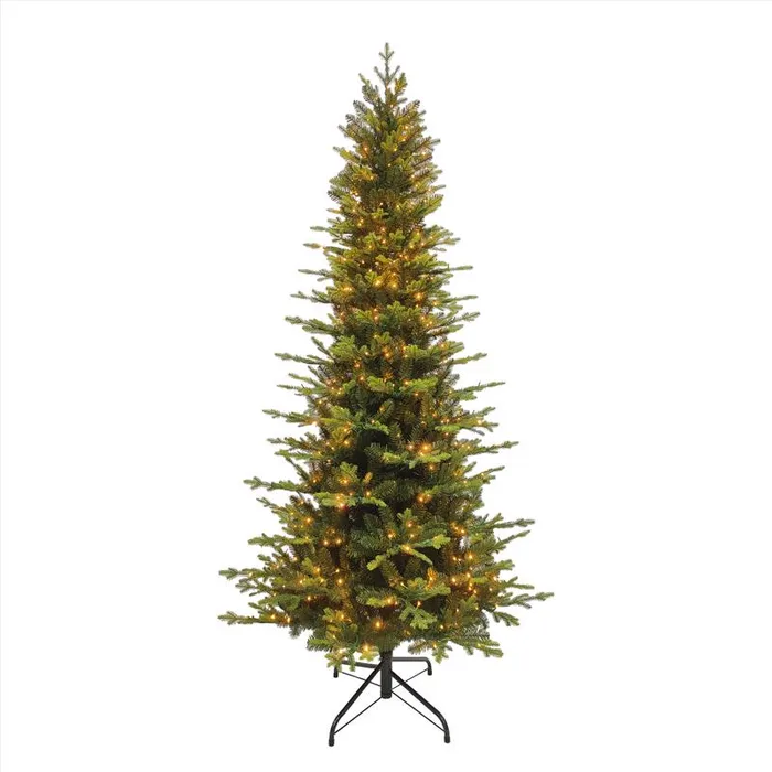 Holiday Bright Lights 9 ft. Slim LED 1832 ct Easton Spruce Color Changing Christmas Tree