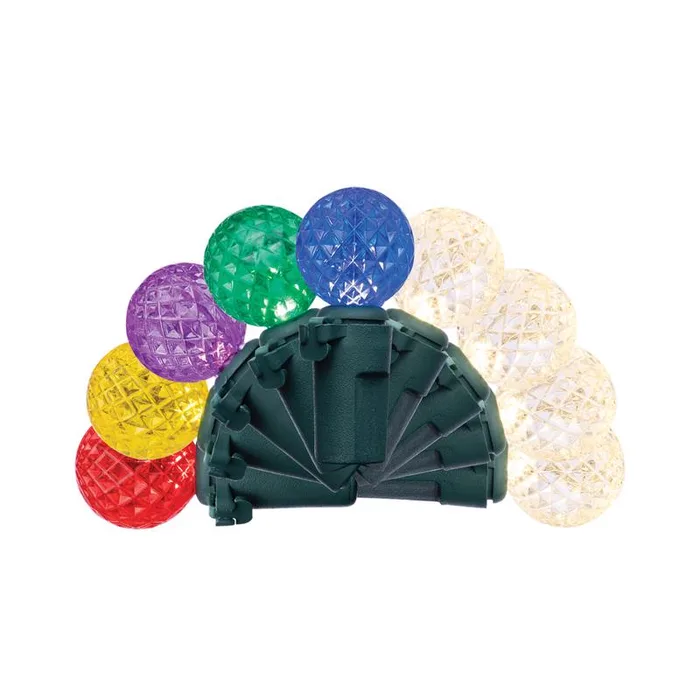Celebrations LED G12 Multicolored/Warm White 5 ct Replacement Christmas Light Bulbs (Pack of 12)