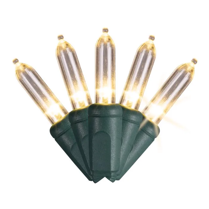 Celebrations Platinum LED T5 Warm White 50 ct String Christmas Lights
