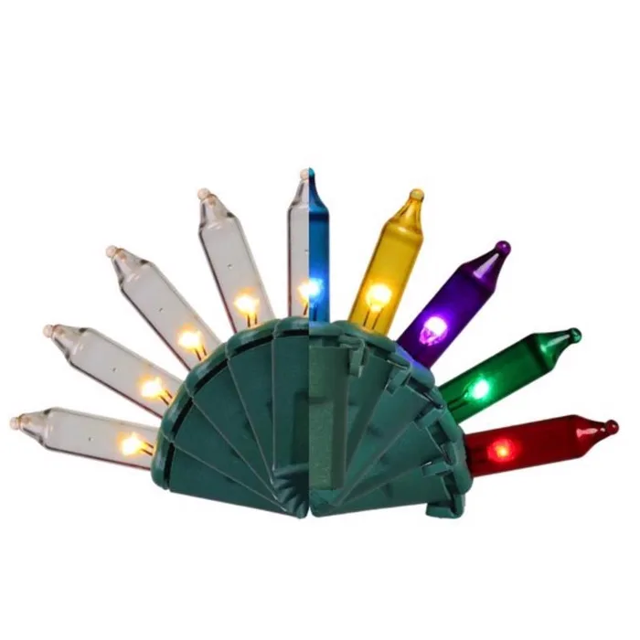 Celebrations LED T5 Multicolored/Warm White 5 ct Replacement Christmas Light Bulbs (Pack of 12)