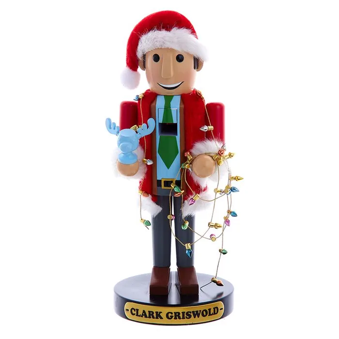 Kurt S. Adler National Lampoon's Christmas Vacation Multicolored Clark Griswold Nutcracker 10 in. (Pack of 12)