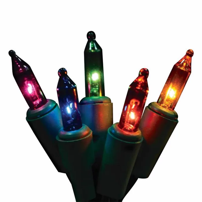 Celebrations Incandescent T5 Multicolored 5 ct Replacement Christmas Light Bulbs (Pack of 8)