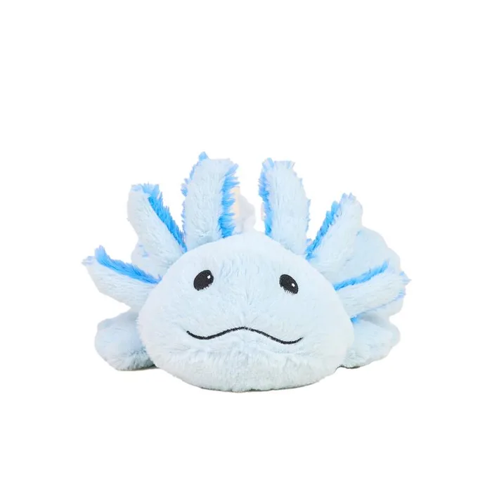 Warmies Axolotl Stuffed Animals Blue
