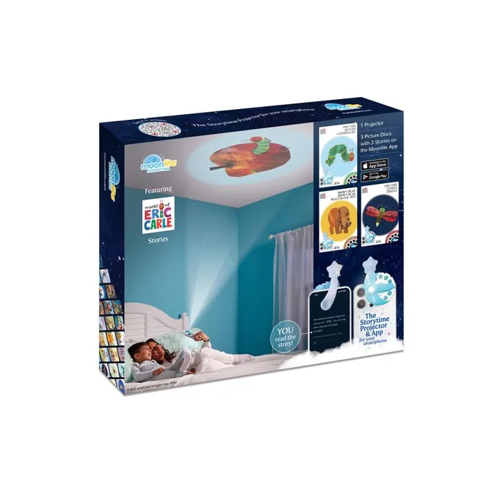 Moonlite Storytime Eric Carle 3 Story Projector Blue