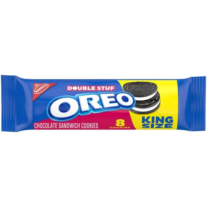 Oreo Double Stuff Chocolate Cookies 4 oz Pouch (Pack of 12)