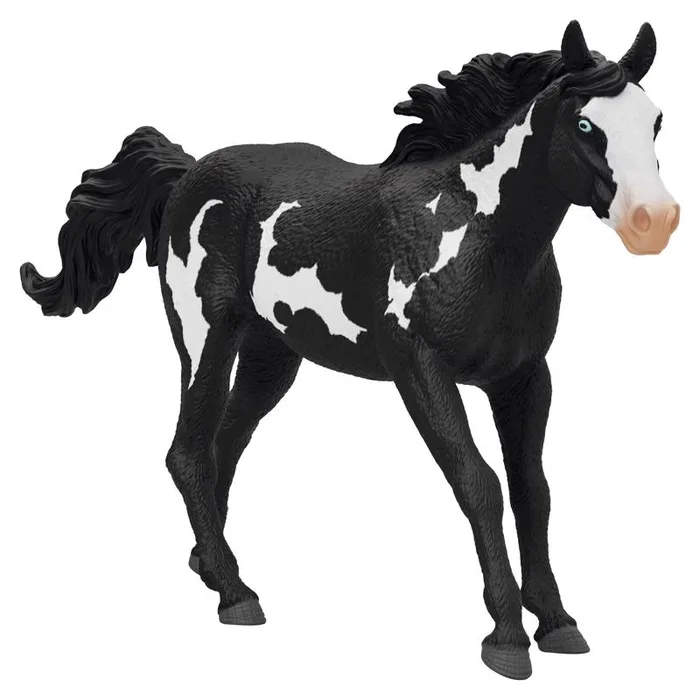 Schleich Paint Horse Gelding Figurine White/Black (Pack of 5)