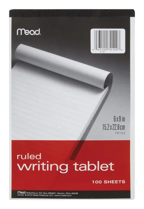 Mead 6 in. W X 9 in. L Memo Pad 100 ct (Pack of 6)