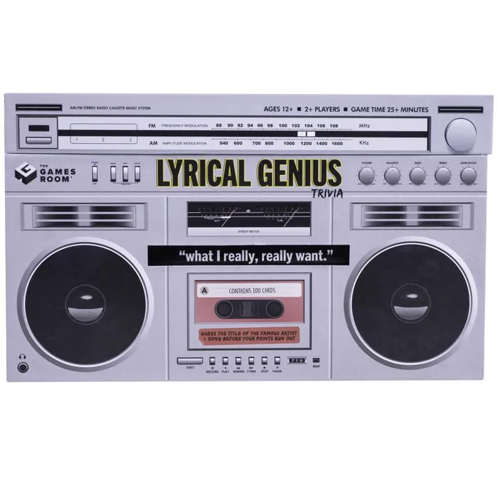 Fizz Lyrical Genius Cassette Trivia Cards