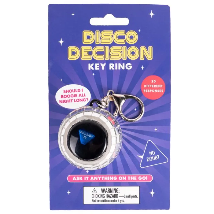 Fizz Disco Decision Key ring