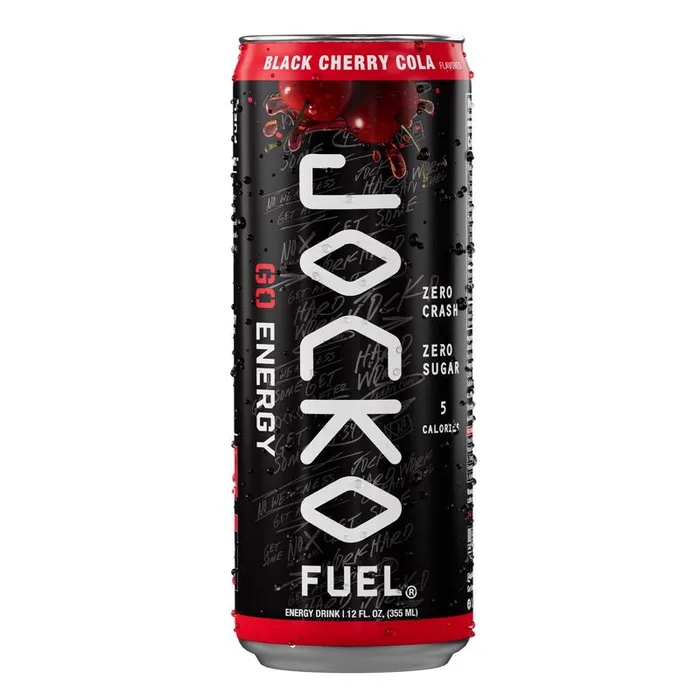 Jocko Fuel LLC Black Cherry Vanilla Caffeine Beverage 12 fl. oz. 1 pk (Pack of 12)