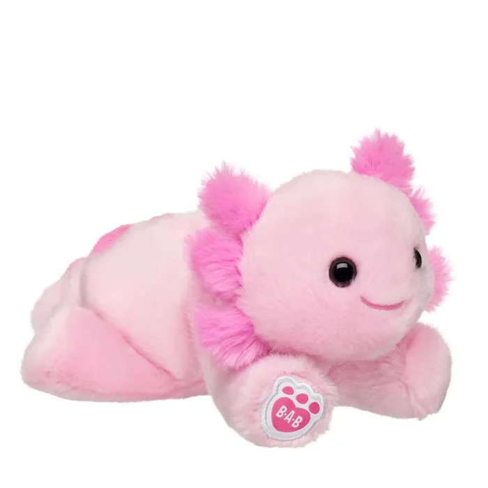 Build-A-Bear Mini Beans Axolotl Plush Toy Pink (Pack of 18)