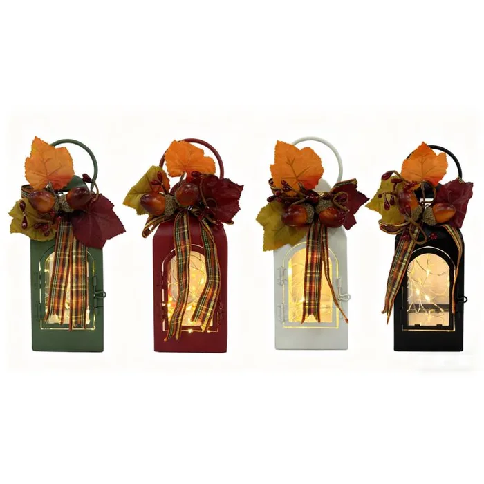Decra Lite 7 in. Harvest Lantern (Pack of 12)