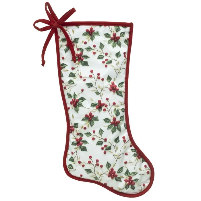 Dyno Holly Berry Christmas Stocking 20 in. (Pack of 12)