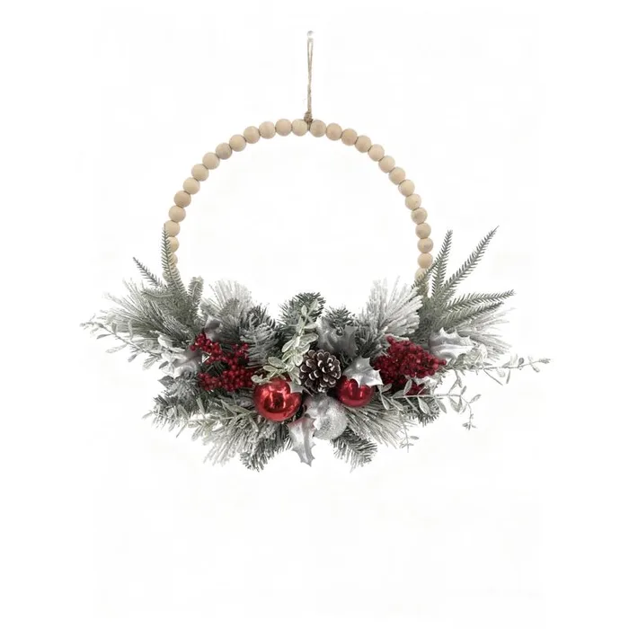 Decra Lite 20 in. D Ornament Wreath (Pack of 4)