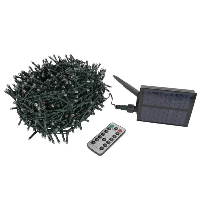 Celebrations LED Mini Multicolored String Lights w/Remote Christmas Lights 164 ft.