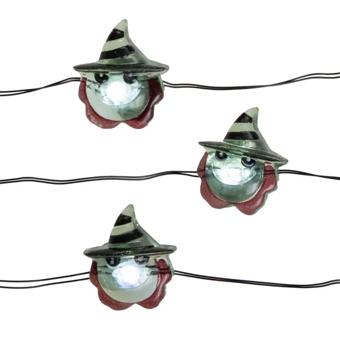 Celebrations Green 15 ct LED Micro Witch Lights (Pack of 12)