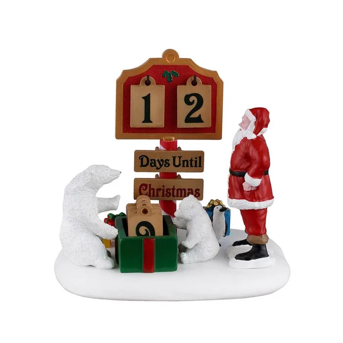 Lemax North Pole Countdown Village Accessories (Pack of 12)