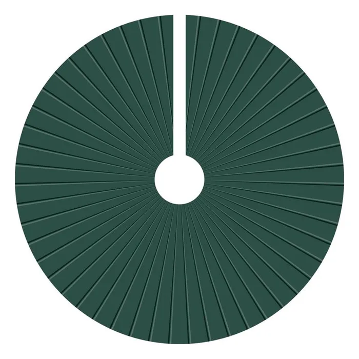 Celebrations Green Quilted Tree Skirt (Pack of 4)