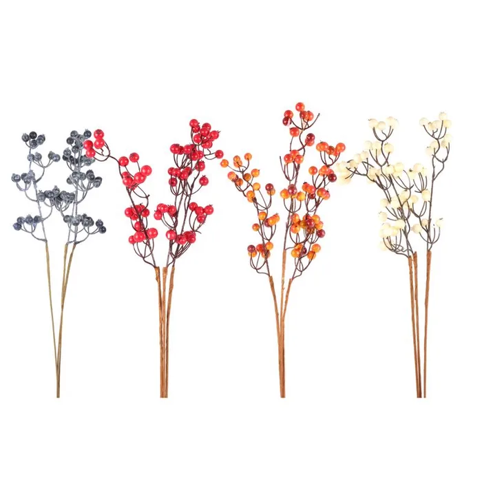 Second Nature Faux Berry Table Decor (Pack of 20)