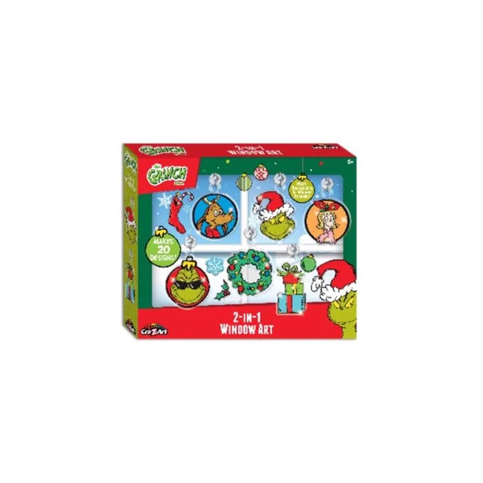 Cra-Z-Art Grinch Suncatcher Kit
